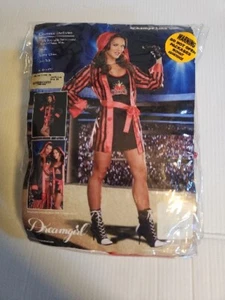 Dreamgirl World Champion Female Boxer Adult Costume MD dress Belt Robe Halloween - Picture 1 of 5
