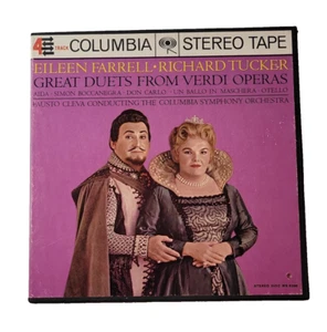 Great Duets from Verdi Operas, Eileen Farrell, Richard Tucker 4 Track Reel - Picture 1 of 4