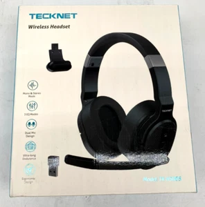 Tecknet Dual Mic Design Mono & Stereo Mode Wireless Gaming Headset TK-HS005 - Picture 1 of 5