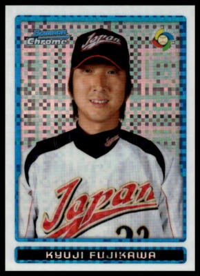2009 Bowman Chrome WBC Prospects X-Fractors /250 Kyuji Fujikawa #BCW39 - Image 1 of 2