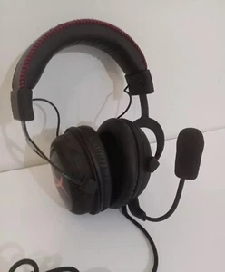 Kingston HyperX Gaming Headset Cloud Core Black Red For PC PS4Mobile With Mic - Foto 1 di 5