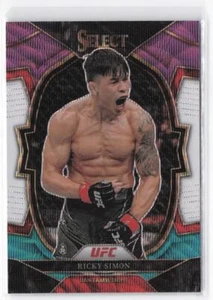 2023 Panini Select UFC Ricky Simon #91 Tri-Color Prizms - Picture 1 of 2