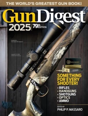 Gun Digest 2025 - Philip P. Massaro, 79th Edition (Paperback) Brand New - Image 1 of 2