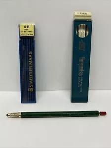 Vintage A.W. Matita da disegno Faber Castell Locktite 9400 3H con piombo USA - Foto 1 di 10