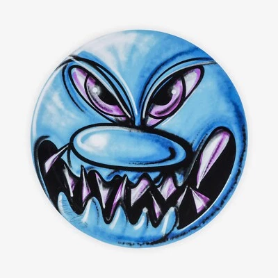 Kenny Scharf BLUESTER Tondo Impresión Firmado Círculo Edición Limitada de 99 Foto 1 de 4
