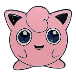 Retro Pokemon Jigglypuff Enamel Collectible 90s Hat Tie Backpack Clutch Pin - Picture 1 of 3