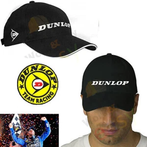 Cappello Baseball Uomo Donna Dunlop NERO COLLEZIONE REGOLABILE GARA CORSA - Foto 1 di 3