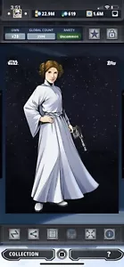 Topps Star Wars Digital Card Trader Princess Leia Galactic Icons Insert - Picture 1 of 1