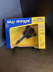 18) MOTOR MAX Sky Wings SR-71 Blackbird Die-cast Plane NEW IN BOX 76384 - Picture 1 of 6