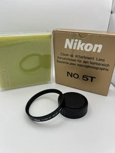 Nikon No. 5T 62mm Close Up Attachment Lens Made in Japan - Picture 1 of 2