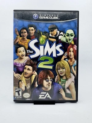 Sims 2 (Nintendo GameCube) [Disc And Box] Tested Working - Image 1 of 4