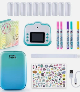 Photo Creator Instant Camera Bonus Pack 10 Rolls | 6 Markers + Case + Album - Picture 1 of 7
