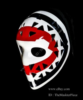 Máscara de hockey sobre hielo personalizada casco de portero portátil decoración del hogar Montreal Ken Dryden G14 Foto 1 de 4