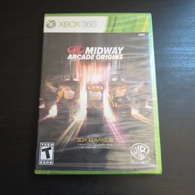 Midway Arcade Origins for XBOX 360 Microsoft (2012) FACTORY SEALED and BRAND NEW - Image 1 of 4