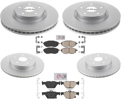 Передние и задние тормозные диски и керамические колодки с покрытием для Subaru Outback 2015-2019 - Изображение 1 из 4