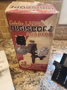 WOW! Cabela's Large Universal Digiscope Adapter 43-65mm - New - Picture 1 of 9