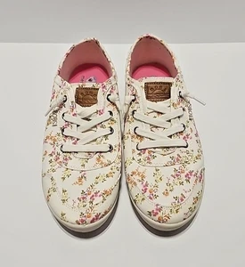 Sketchers Bobs B Cute Floral Kiss Shoe Size 8.5 Slip-on No-tie Womens - Picture 1 of 15