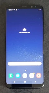 Samsung Galaxy S8+ SM-G955U - 64GB (+64GB SD card) - Black (Unlocked) Smartphone - Picture 1 of 5