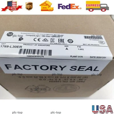 New Allen Bradley 1769-L30ER / A CompactLogix 1MB ENet Controller 1769L30ER - Image 1 of 3