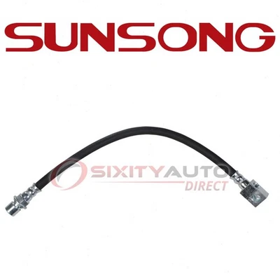 Sunsong Rear Center Brake Hydraulic Hose for 1987 GMC R1500 - Hoses Pipes  st Foto 1 de 4
