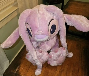 Disney Parks Angel Plush Stuffed Animal Pink Lilo & Stitch Girlfriend Large 16"  - Picture 1 of 11