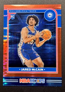 Jared McCain #246 2024 Panini NBA Hoops Premium Red Pulsar /199 RC (1) - Bild 1 von 2