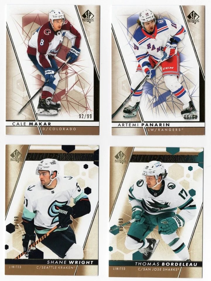2022-23 SP Authentic Base & Future Watch Limited Gold #/99 Pick From List !! - Image 1 of 1