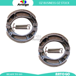 Motorcycle Front+Rear Brake Shoes For Honda CR125 M2-M4 1976 1977 1978 - Picture 1 of 2