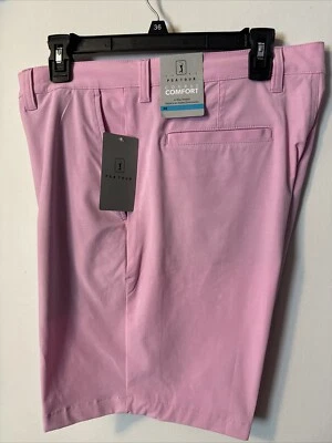 Pantalones Cortos de Golf PGA TOUR Para Hombre Course Comfort Ajuste Elástico UPF 50 (PVBSD059BE) Foto 1 de 4