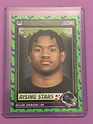 2024 Score A Treat Rising Stars Dillon Johnson Rookie Card #16 Green Bats - Image 1 of 2