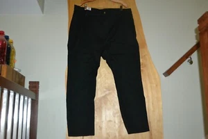 Women's Levi's 724 High Rise Straight Jeans-Black 24W M NEW WITH TAG Plus Size - Picture 1 of 5