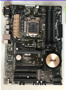 ASUS Z97-K Motherboard LGA1150 Chipset Intel Z97 DDR3 With I/O Baffle - Picture 1 of 4
