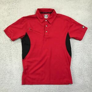 OGIO Polo Shirt Mens Extra Small Red Black Outdoor Golf Casual 