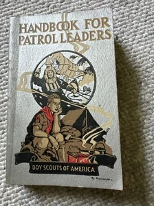 Libro Manual para líderes de patrulla Boy Scouts of America de 1940 - Imagen 1 de 5