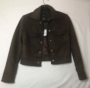 NWT New Look Size 6 Women’s Jacket Short Days Snap Lined - Picture 1 of 10