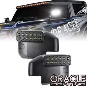 Oracle Lighting LED Off-Road Side Mirror Ditch Lights For 21-24 Ford Bronco - Picture 1 of 10