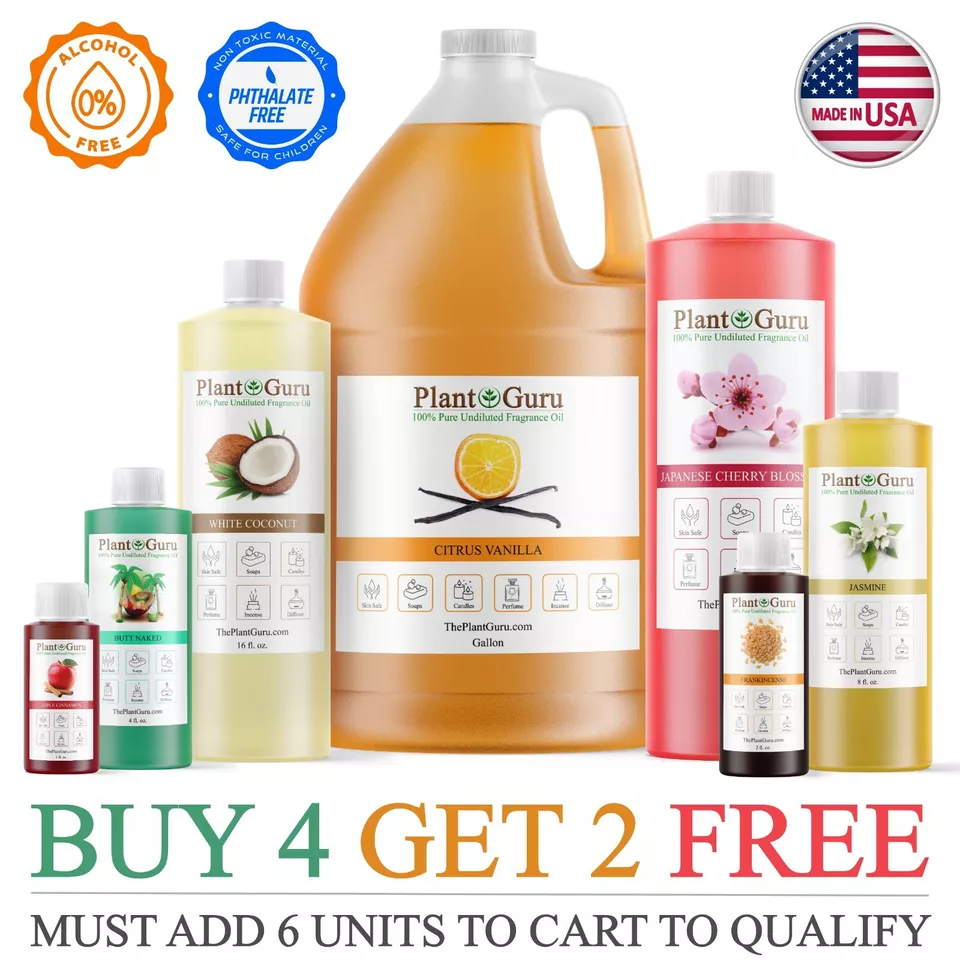 Fragrance Oil For Candle Soap Making Incense Home Burner Warmer Scented Bulk Lot - Image 1 of 4