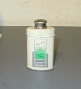 Advertising Sample Tin WATKINS PEFFUMERS MARY KING POWDER - Picture 1 of 3