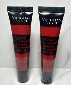 2 VICTORIA'S SECRET TOTAL SHINE ADDICT GLÄNZEND (SAFTIGER RUBIN) VERSIEGELT - Bild 1 von 2