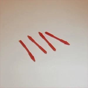 Dinky Toys 100 FAB1 Thunderbirds Rolls Royce Lady Penelope Rear Missiles Set of - Picture 1 of 4