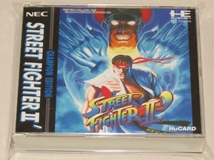 Street Fighter II' Champion Edition Dash NEC PC Engine HuCard Duo-RX GT LT - Bild 1 von 19