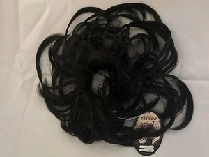 Synthetic Hair piece Updo Scrunchies Braided Ponytail Ring Extensions-3424 #2 - Picture 1 of 3