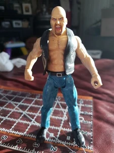 1999 Jakks Pacific TitanTron Live WWE Stone Cold Steve Austin 6.5 Figure Vintage - Picture 1 of 8