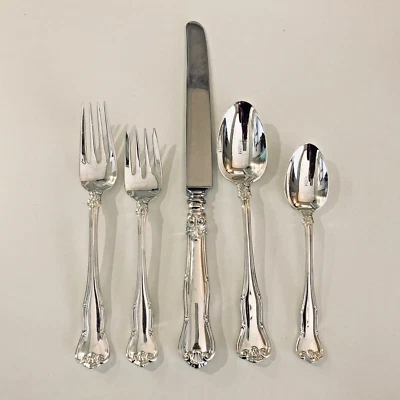 Tiffany & Co Прованс серебро 5 ужин размер место установки, 1961, без моно - Изображение 1 из 4