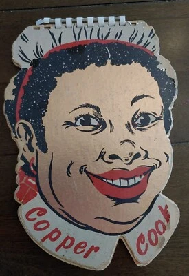 Ext. Rare California 1950 Diecut Cookbook The Copper Cook - Image 1 of 4