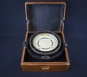 WWII 1941 LIONEL US NAVY MARK I Cased Binnacle Compass - Picture 1 of 12