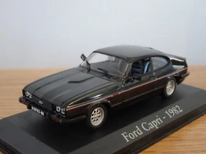 ALTAYA IXO FORD CAPRI MK3 BLACK 1983 CAR MODEL PS02 1:43 - Picture 1 of 3