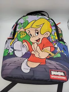 Bolsa de libro Sprayground edición limitada Richie Rich On The Run - Imagen 1 de 13