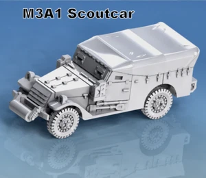 US - M3A1 Scout Car (variations) (3) - Picture 1 of 5