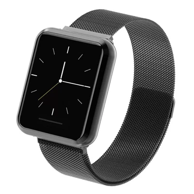 Beantech Emerge S3 Smartwatch for iPhone and Android, Black
